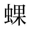 旧字形