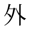 旧字形